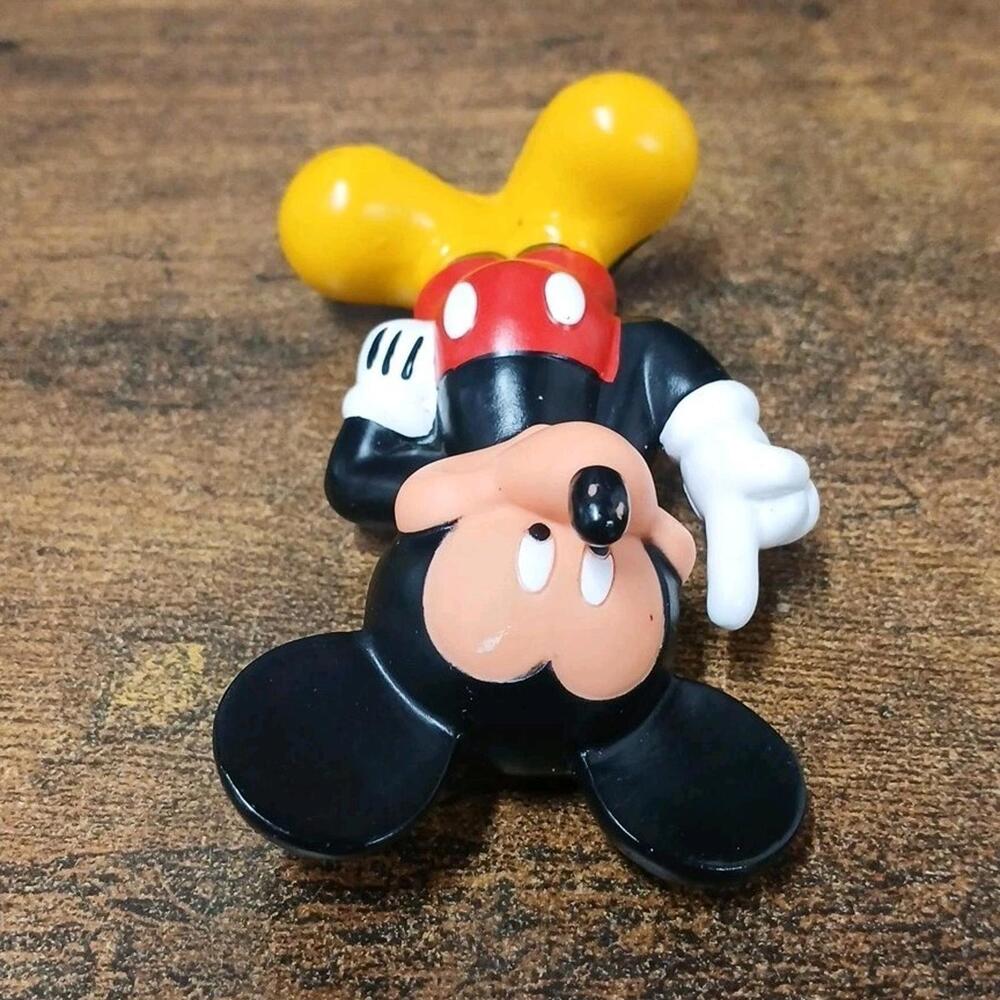 Vintage 4" Mickey Mouse Figure, Figurine - Picture 6 of 7